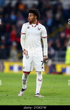 MKM Stadium, Hull, England - 14. September 2024 Rhian Brewster (7) von Sheffield United - während des Spiels Hull City gegen Sheffield United, EFL Championship, 2024/25, MKM Stadium, Hull, England - 13. September 2024 Credit: Arthur Haigh/WhiteRosePhotos/Alamy Live News Stockfoto