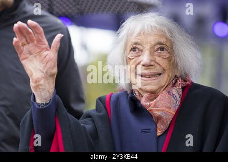 Margot Friedlaender (Holocaust-Überlebende) beim Bürgerfest des Bundespräsidenten im Schloss Bellevue, Berlin, 13/09/2024 Stockfoto