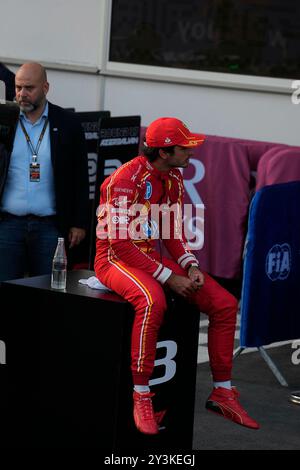 14. September 2024, Baku City Circuit, Baku, FORMEL 1 QATAR AIRWAYS ASERBAIDSCHAN GRAND PRIX 2024, im Bild Carlos Sainz Jr. (ESP), Scuderia Ferrari HP Stockfoto