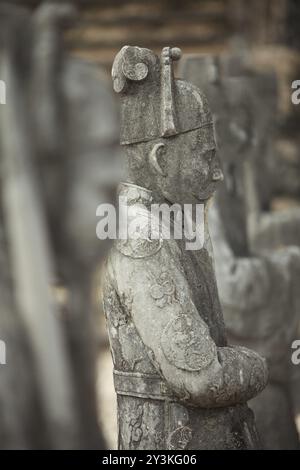 Khai Dinh Grab in Hue, Vietnam. Ehrengarde Stockfoto