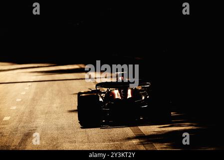 Baku, Aserbaidschan. September 2024. Oscar Piastri (aus) McLaren MCL38. Formel-1-Weltmeisterschaft, Rd 17, großer Preis von Aserbaidschan, Samstag, 14. September 2024. Baku City Circuit, Aserbaidschan. Quelle: James Moy/Alamy Live News Stockfoto