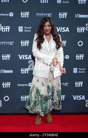 Toronto, Kanada. September 2024. Zoya Akhtar besucht die Premiere von Superboys of Malegaon während des Toronto International Film Festivals 2024 in der Roy Thomson Hall in Toronto, Ontario, am 13. September 2024. (Foto: Arrush Chopra/NurPhoto) Credit: NurPhoto SRL/Alamy Live News Stockfoto