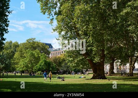 Lincoln's Inn Fields, London, Großbritannien, im September Stockfoto