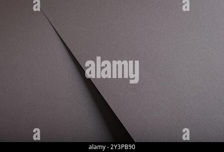 Beige braune Papierstruktur Hintergrund minimalistische Oberfläche mit luxuriösem Design Reiche Blattstruktur, saubere Hintergrund eleganter moderner Farbverlauf und dunkler Ton Stockfoto