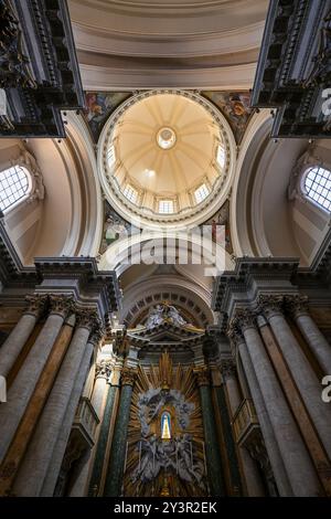 Rom, Italien - 1. September 2023: Heiligtum von San Salvatore in Lauro in Rom, Italien. Stockfoto