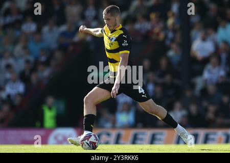 Barrow's Dean Campbell während des Spiels der Sky Bet League 2 zwischen Grimsby Town und Barrow im Blundell Park, Cleethorpes am Samstag, den 14. September 2024. (Foto: Michael Driver | MI News) Credit: MI News & Sport /Alamy Live News Stockfoto