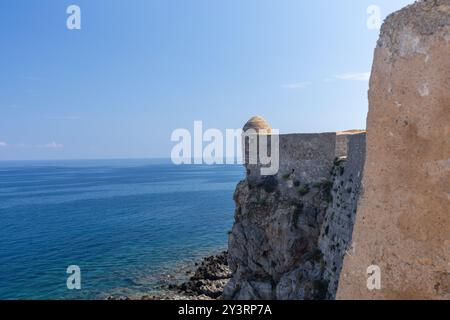 Alte Festung in der Stadt Rethymno, Kreta, Griechenland Stockfoto