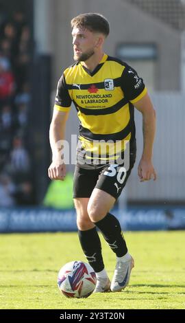 Barrow's Ben Jackson während des Spiels der Sky Bet League 2 zwischen Grimsby Town und Barrow im Blundell Park, Cleethorpes am Samstag, den 14. September 2024. (Foto: Michael Driver | MI News) Credit: MI News & Sport /Alamy Live News Stockfoto