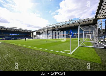 Ewood Park, Blackburn, Großbritannien. September 2024. EFL Championship Football, Blackburn Rovers gegen Bristol City; allgemeine Seitenansicht auf dem Spielfeld Credit: Action Plus Sports/Alamy Live News Stockfoto