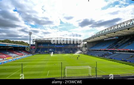 Ewood Park, Blackburn, Großbritannien. September 2024. EFL Championship Football, Blackburn Rovers gegen Bristol City; Blick auf das Pitch von den höher gelegenen Sitzplätzen im Ewood Park Credit: Action Plus Sports/Alamy Live News Stockfoto