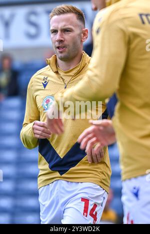 Ewood Park, Blackburn, Großbritannien. September 2024. EFL Championship Football, Blackburn Rovers gegen Bristol City; Andreas Weimann von Blackburn Rovers während des warm Up Credit: Action Plus Sports/Alamy Live News Stockfoto