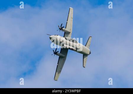 C-27J Spartan auf der Air Power Air Show 2024 in Zeltweg, Österreich Stockfoto