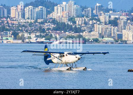 Kanada, Vancouver10. August 2024: C-FJHA - de Havilland Canada DHC-3T von Harbour Air Stockfoto