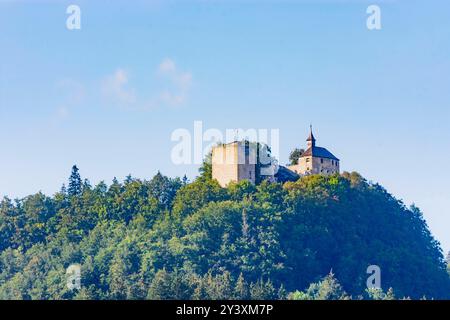 Thierberg mit Schloss Thierberg Kufstein Kufsteinerland Tirol, Tirol Österreich Stockfoto