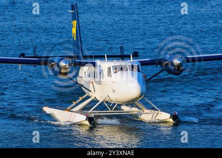 Kanada, Vancouver10. August 2024: C-FJHA - de Havilland Canada DHC-3T von Harbour Air Stockfoto