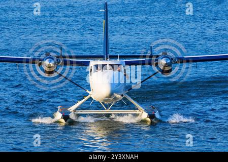 Kanada, Vancouver10. August 2024: C-FJHA - de Havilland Canada DHC-3T von Harbour Air Stockfoto