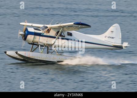 Kanada, Vancouver10. August 2024: C-FJHA - de Havilland Canada DHC-3T von Harbour Air Stockfoto