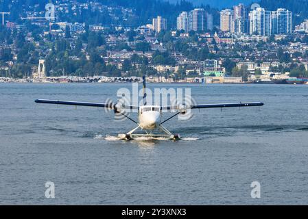 Kanada, Vancouver 10. August 2024: Fantastischer Hafen von Vancouver Stockfoto