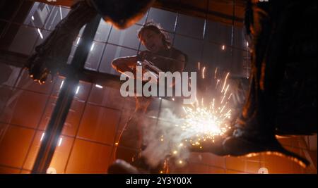CAILEE SPAENY in ALIEN: ROMULUS (2024), Regie: FEDE ALVAREZ. Quelle: 20th Century Studios / Scott Free Productions / Album Stockfoto