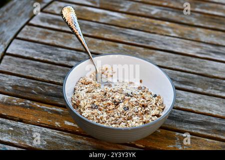 Müsli Stockfoto