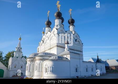 Kathedrale der Heiligen Dreifaltigkeit im alten Dreifaltigkeitskloster. Murom, Region Wladimir, Russland Stockfoto