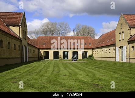 Historisches Schloss Gottorf in der Stadt Schleswig, Schleswig, Holstein, Deutschland, Europa Stockfoto