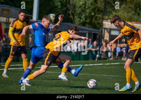 Rushall Olympic gegen Sheffield FC FA Cup (zweite Qualifikationskrawatte) Stockfoto