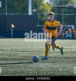 Rushall Olympic gegen Sheffield FC FA Cup (zweite Qualifikationskrawatte) Stockfoto