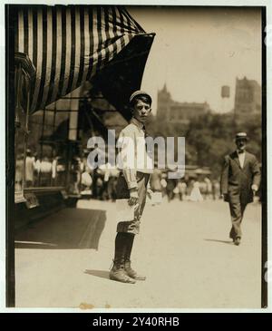 Messenger, Broadway. Ort: New York, New York (Bundesstaat) Stockfoto