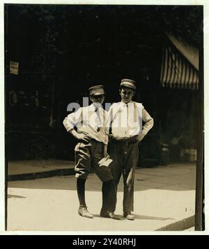 Broadway Messenger. Ort: New York, New York (Bundesstaat) Stockfoto