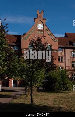 Theologische Hochschule Friedenau, Freikirche der Siebenten-Tags-Adventisten, Friedensau, Sachsen-Anhalt, Deutschland Stockfoto