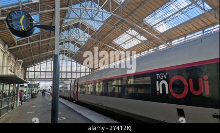 Bahnhof La Rochelle, Deux-Sèvres, Frankreich Stockfoto