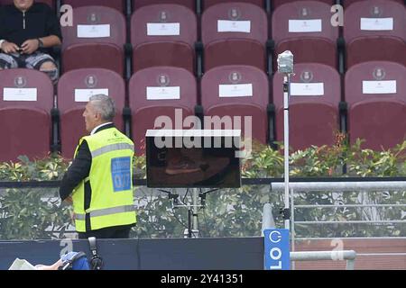 Salerno, Italien, 15. september ,2024 Var not work during the Soccer BKT between US Salernitana 1919 vs AC Pisa Calcio:Agostino Gemito/ Alamy Live News Stockfoto