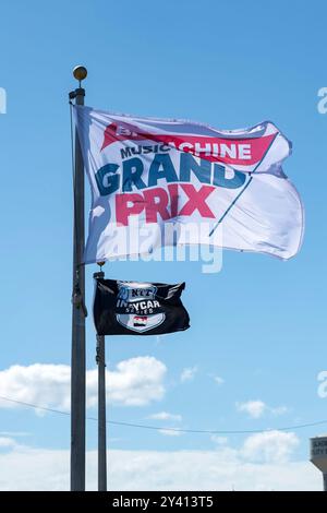 Libanon, TN, USA. September 2024. Nashville Superspeedway ist Austragungsort des Big Machine Music City Grand Prix von Gainbridge im Libanon, TN. (Kreditbild: © Walter G. Arce Sr./ASP via ZUMA Press Wire) NUR REDAKTIONELLE VERWENDUNG! Nicht für kommerzielle ZWECKE! Quelle: ZUMA Press, Inc./Alamy Live News Stockfoto