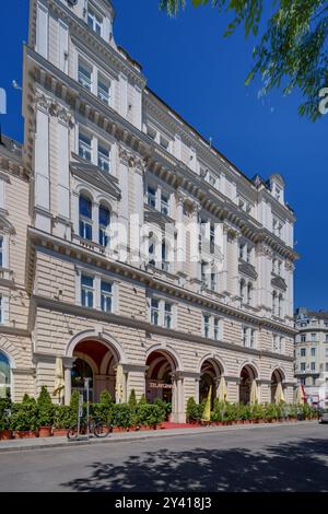 Wien, Hotel Regina, Rooseveltplatz 15 // Wien, Hotel Regina Stockfoto