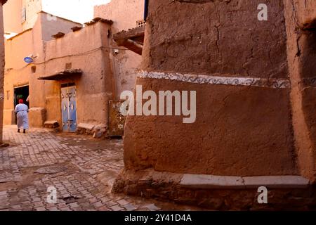 Die Provinz Ouarzazate an der Grenze zur Wüste ist reich an historischen Zeugnissen und bezaubernden Landschaften Berbers Marokko, Nordafrika Stockfoto