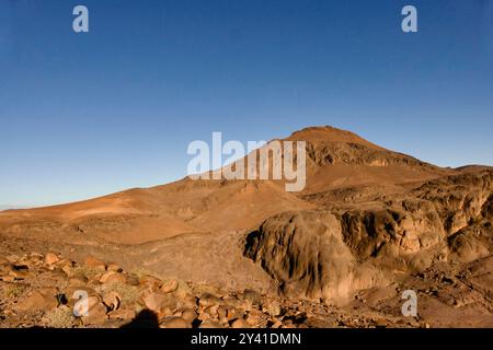 Die Provinz Ouarzazate an der Grenze zur Wüste ist reich an historischen Zeugnissen und bezaubernden Landschaften Berbers Marokko, Nordafrika Stockfoto