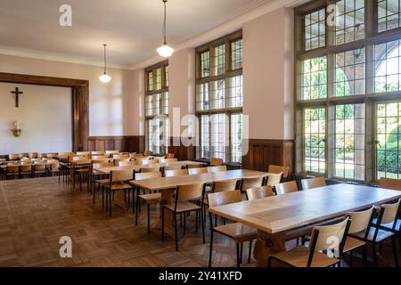 Farnborough Hill School, eine unabhängige katholische Mädchenschule, ehemalige Heimat von Kaiserin Eugenie, Witwe von Kaiser Napoleon III., Hampshire, England Stockfoto