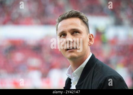 Mainz, Deutschland. September 2024. Niko BUNGERT, Sportdirektor FSV FSV Mainz 05, Porträt, Porträt, zugeschnittenes Einzelbild, Einzelmotiv, 1.FSV FSV FSV Mainz 05 (MZ) - SV Werder Bremen (HB) 1-2 Fußball 1. Bundesliga-Saison 2024/2025, 3. Spieltag, Spieltag 3, am 16. März 2024, MEWA Arena Mainz. Quelle: dpa/Alamy Live News Stockfoto