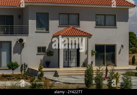 Blick auf das Haus im Dorf auf zypern Stockfoto