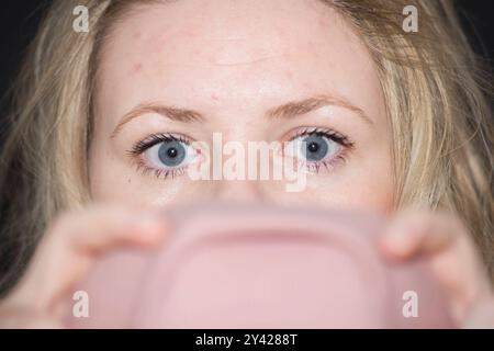 Optik und Visualisierung, alte Technik in einer modernen Welt Optik und Visualisierung in einer modernen Welt Stockfoto