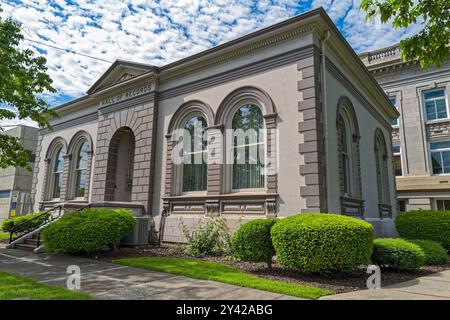 Das Hall of Records Gebäude neben dem Bezirksgericht in Walla Walla, Washington, USA Stockfoto