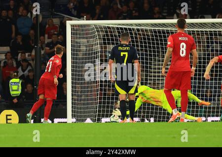 5. September 2024; Hampden Park, Glasgow, Schottland: Nations League Group A Football, Schottland gegen Polen; Stockfoto