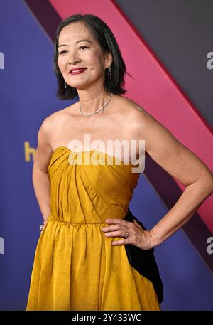 Los Angeles, Usa. September 2024. Rosalind Chao kommt für die 76. Jährlichen Primetime Emmy Awards am Sonntag, den 15. September 2024, im Peacock Theater in Los Angeles an. Foto von Chris Chew. Quelle: UPI/Alamy Live News Stockfoto