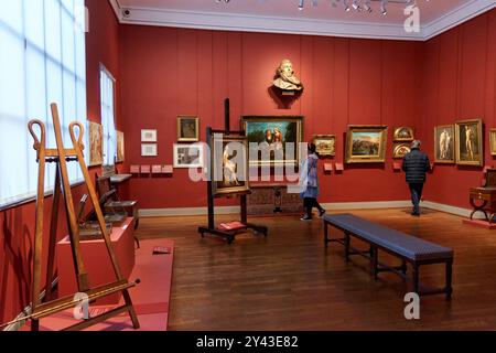 Atelier, Eugène Delacroix Museum, Paris, Frankreich Stockfoto