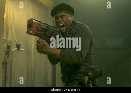 KEVIN hart in BORDERLANDS (2024), Regie: Eli ROTH. Quelle: Arad Productions / Picturestart / Album Stockfoto