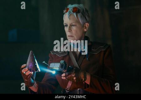 JAMIE LEE CURTIS in BORDERLANDS (2024), Regie: Eli ROTH. Quelle: Arad Productions / Picturestart / Album Stockfoto