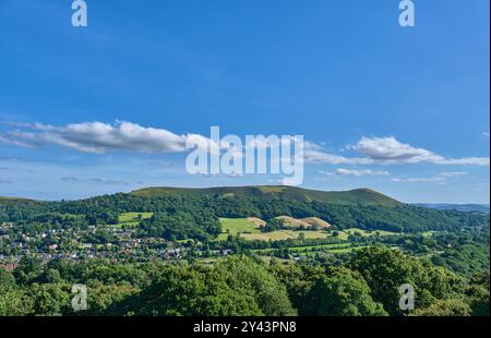 Ragleth Hill von Ashlet auf dem Long Mynd, Church Stretton, Shropshire Stockfoto