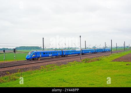 Lumo Train, Shipton by Beningbrough, North Yorkshire, England Stockfoto