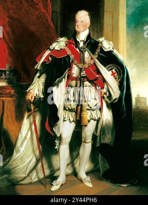 WILHELM IV. Von Großbritannien (1765–1837) von Martin Shee, 1833. Stockfoto